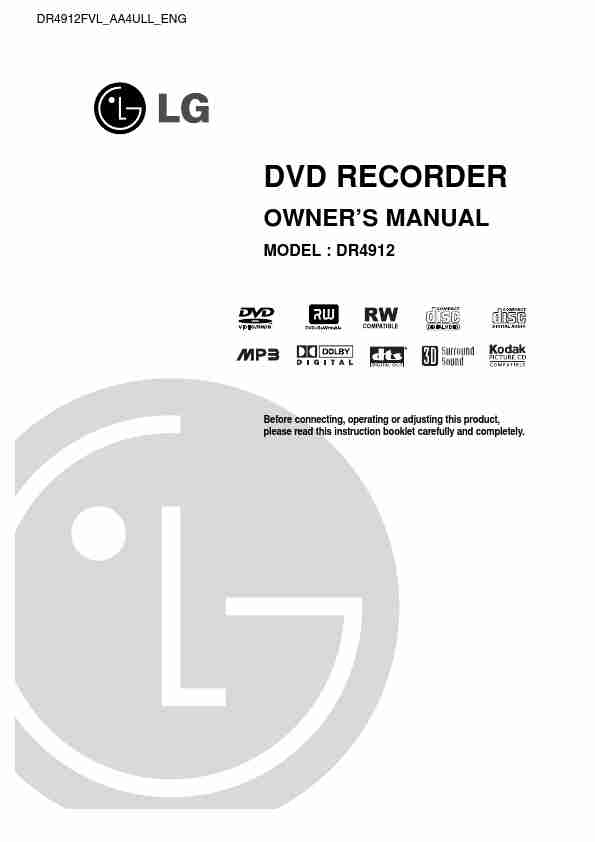 LG Electronics DVR DR4912-page_pdf